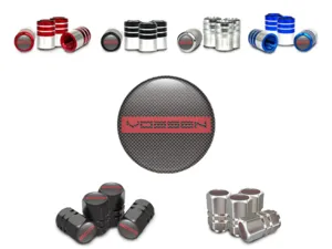 Vossen Cappelli valvola Auto Stile Metallizzato